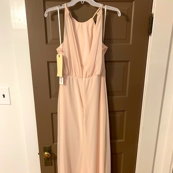 Brand new, petal pink Bill Levkoff evening gown - Picture 5 of 12